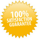 100% Satisfaction Guarantee