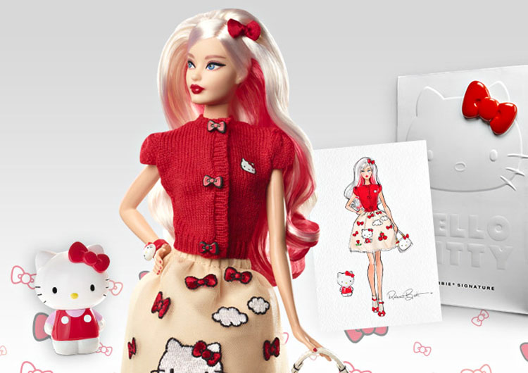 hello kitty barbie collector