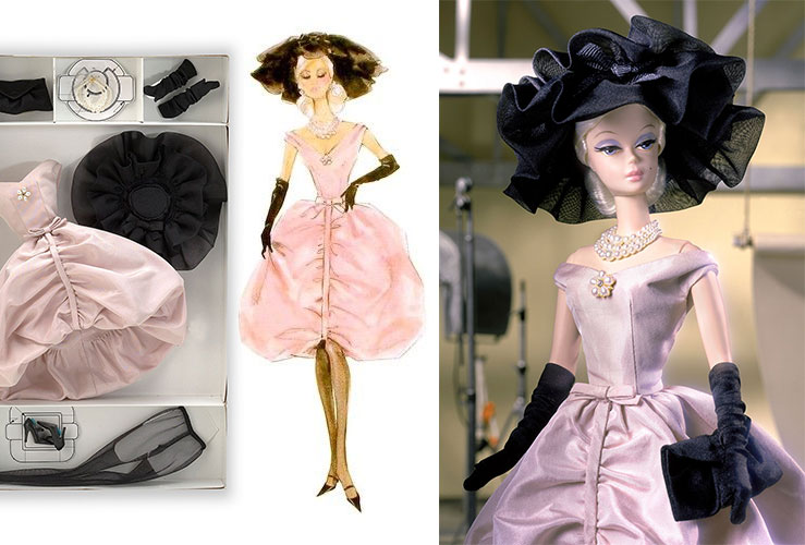 Blush Becomes Her Barbie Fashion - Perfectory Barbie Edition