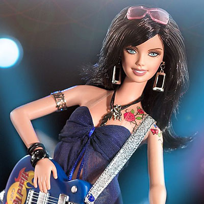 rock and roll barbie doll
